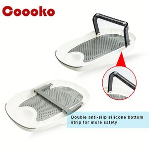 Support de bain bébé nouveau-né pour douche Support de bain pour baignoire ou évier (0-6 mois) antidérapant et ergonomique pour nouveau-né - Product Image 5