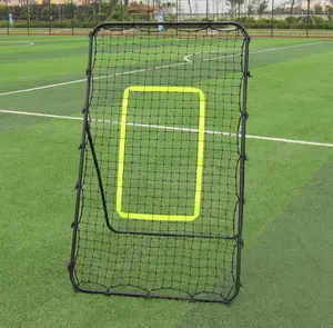 Doppelseitiges Tor im Freien Fußball Fußball training Rebound Ziel Rebounder Netz für Fußball