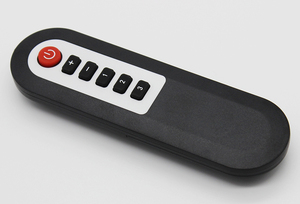 Télécommande IR en silicone noir de haute qualité à 2, 3, 4, 5 ou 6 boutons, compatible avec les télécommandes personnalisées - Product Image 3