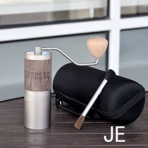 JE 수동 그라인더 휴대용 커피 밀 빅 버 420 스테인레스 스틸 48mm 커피 도구 에스프레소 양조 coffeePopular