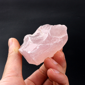 Original Rough Stone Natural Raw Rose Quartz Tumbled <b>Crushed</b> Crystal Raw Stone for Home Decoration - Product Image 2