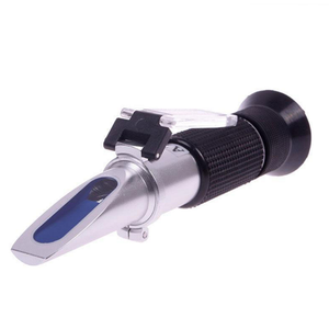 HT110ATC Портативный рефрактометр Brix 0-5% измеритель концентрации ручной измеритель сахара - Product Image 4