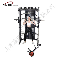 Équipement multifonctionnel de gymnastique Machine à câble d'entraînement Squat Power Rack Smith Smith Cage Machine