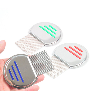 Terminator Lice Steel Screw Needle Spiral Removing emoving Lice Aluminium Metal Stainless Steel Nit Comb