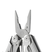 Pince multifonction robuste en acier inoxydable avec scie double et simple face, coupe-corde pour l'exploration en extérieur