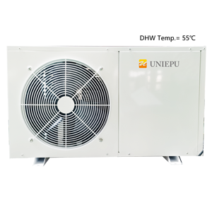 เครื่องทำน้ำร้อนแบบปั๊มความร้อนจากอากาศ 3KW ประสิทธิภาพสูง ระบบเทอร์โมไดนามิก ใช้สารทำความเย็น R410A พร้อมถังบัฟเฟอร์ - Product Image 5