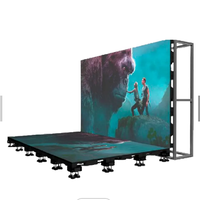 M-Shine Extérieur Intérieur Étanche Interactif HD Vidéo Mur Piste de Danse Publicité 3D P2.5 P2.6 P2.97 P3.9 Écran LED