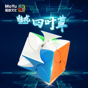 MoYu Meilong Four Leaf Clover <b>Cube</b> Irregular <b>Magic</b> Puzzle For Kids And Youth Unisex Toy - Product Image 1