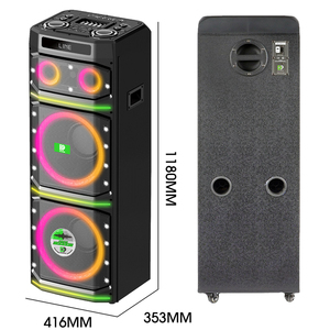 Système audio professionnel pour karaoké, enceinte de fête 12 pouces DP-2136 GD-2136, Son de qualité supérieure pour la musique du Jour de la Russie - Product Image 4