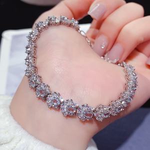 男性と女性の両方に適した天然アクアマリンを備えた高品質のスターリングシルバーブレスレットセットは、完璧な贈り物になります。 - Product Image 6