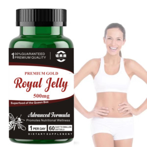 Tốt nhất bán Vegan sữa ong chúa chế độ ăn uống bổ sung nuôi dưỡng da Phấn Ong Softgels - Product Image 1