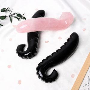 Hete Aanbieding Kristallen Ambachten Seks Speelgoed Volwassenen Healing Natuurlijke Kwarts Massage Staven Kristallen Dildo voor Mannen en Vrouwen - Product Image 4