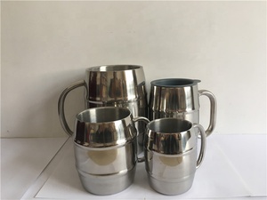 Cốc Bia Bằng Thép Không Gỉ Hai Lớp 1000Ml 32Oz Có Tay Cầm Cốc Cà Phê Cốc Bia Có Nắp - Product Image 5