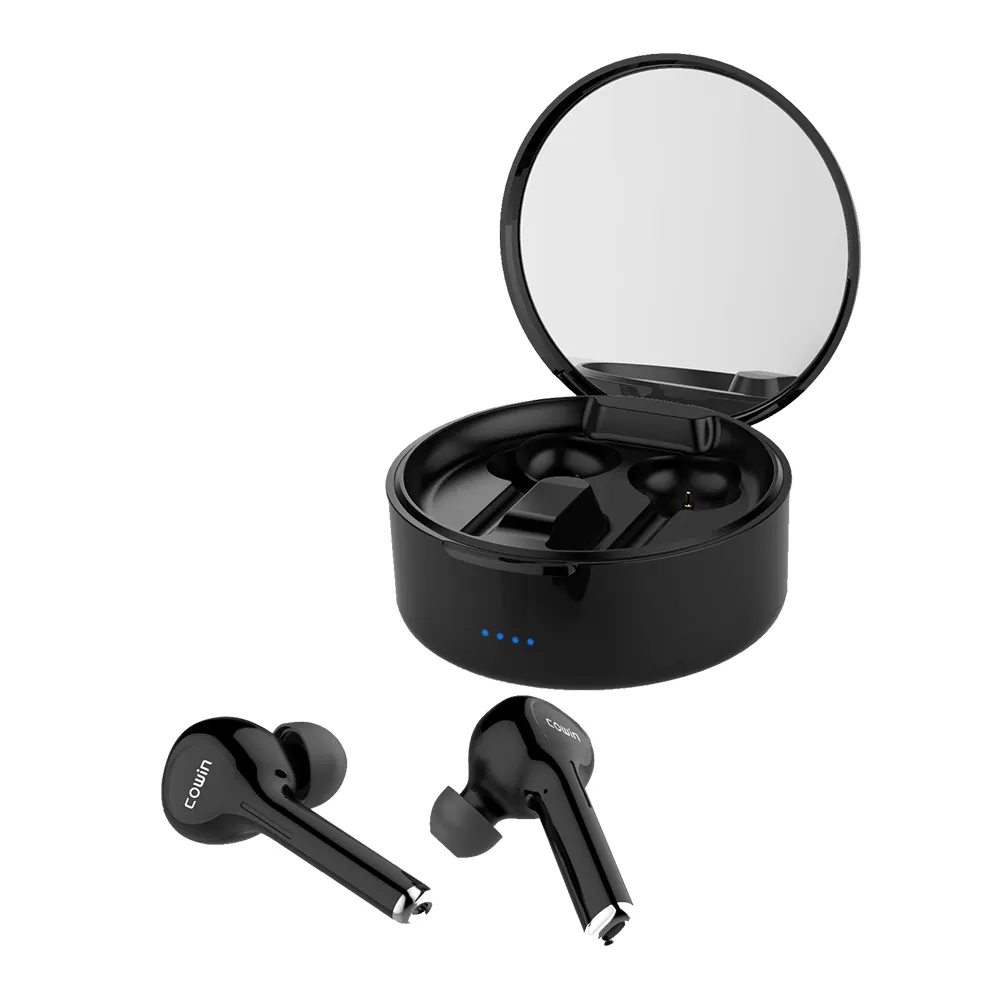Manufacturer High Quality Tws Earphones With Charging Cases and Mirror