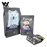 Sac d'emballage pour aliments pour animaux de compagnie, chien, chat, en aluminium refermable, imprimé sur mesure, résistant à l'humidité, 400g, 1,5kg, 5kg, 10kg