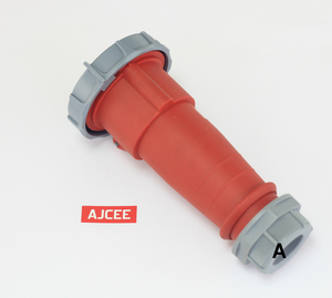 AJCEE NEW TYPE 32A 3 phase + nip67産業用オスメスプラグソケット防水コネクタCE付き - Product Image 5