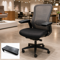 Coussin d'accoudoir de chaise en mousse PU intégrale personnalisé OEM/ODM, conception ergonomique, support de bras durable en polyuréthane pour bureau et salle de réunion