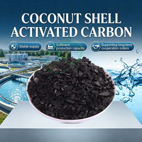 Charbon actif de coque de noix de coco à haute valeur d'iode pour la filtration de l'eau potable, élimination des odeurs de chlore, charbon actif granulaire