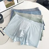 Caleçons Boxers Ultra Fins en Soie Glacée pour Hommes, Sans Coutures, Respirants, Séchage Rapide, Doux, Plusieurs Couleurs, Taille Personnalisée, Expédition Rapide