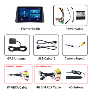 2 DIN Android GPS Wifi 4 gam 9 inch Car Stereo Màn hình cảm ứng đa phương tiện Máy nghe nhạc đài phát thanh cho Buick Encore <span class=keywords><strong>Opel</strong></span> Vauxhall <span class=keywords><strong>Mokka</strong></span> 2013-2018 - Product Image 2