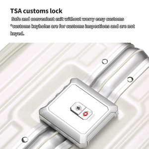 Valise à roulettes grande capacité 32 pouces avec serrure TSA, port de charge USB, 4 roues pivotantes à 360°, porte-gobelet et ouverture frontale - Product Image 3