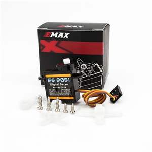 Servo Digital Mini Impermeable Original Emax ES9051 de 4.1g, 4.0-5.5V, 0.09s/60 RPM para Autos RC, Helicópteros, Barcos y Accesorios - Product Image 1