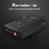 حصريًا لـ Karadar S360 XK KA Bands VG-2، كاشف رادار ليزر أمريكي محمي بشاشة LED أمامية وخلفية، نظام كشف LaserEye، إصدار الولايات المتحدة الأمريكية