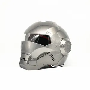 Motorcycle Bike Visor Helmet Vintage For Harley high-end Iron Man motorcycle helmet full helmet