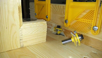 Cabezal de corte de carburo de acero TCT 1/2, cortador de puerta de armario para carpintería, enrutador de madera