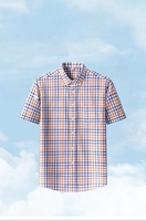 Vente directe de chemises à carreaux pour hommes de qualité supérieure, sur mesure, en gros, chemise en coton à carreaux pour hommes, toucher soyeux, sans plis