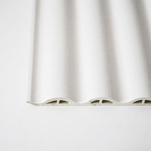 Panneau mural rainuré WPC moderne anti-collision, décoration murale intérieure imperméable, construction rapide, revêtement mural intérieur - Product Image 2