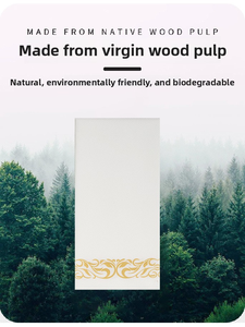 Dùng Một Lần Line-Cảm Thấy <span class=keywords><strong>Airlaid</strong></span> Khăn Giấy Mềm Thấm Đánh Khăn Cho Các Bên Và Đám Cưới Gấp Phong Cách Thiết Kế Túi - Product Image 3