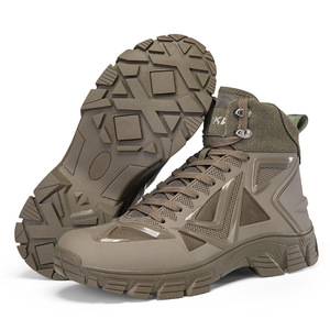 DSF54 AS33 LOKWT Men Black Mesh Tactical <b>Boots</b> Breathable Outdoor <b>Hiking</b> Shoes High Top Sport <b>Boots</b> All Seasons Use - Product Image 4
