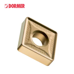 Ferramentas de corte de ponta de torneamento geral dormer pramet, inserções de carboneto cnmm 190616 para torneamento de aço endurecido