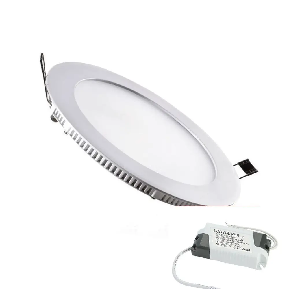 2019 Hot-sale LED Recessed Ceiling Panel Down Lights Slim Lamp Fixture 12w
