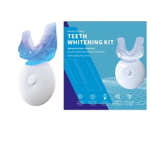 Blanchisseur de <span class=keywords><strong>dents</strong></span> à usage domestique, lumière blanchissante pour les <span class=keywords><strong>dents</strong></span> à 5 LED violettes de forme ronde avec logo personnalisable, étanche IPX5 et pratique - Product Image 3