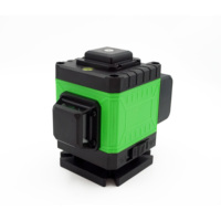 Niveau laser Lumière verte 3D 8/12/16 lignes Outil de mesure rotatif à 360 ° à nivellement automatique