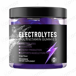 Gommose Multivitaminiche ed Elettrolitiche Vegane Amaz OEM ODM, Integratori Sportivi Multiminerali per l'Idratazione - Product Image 4
