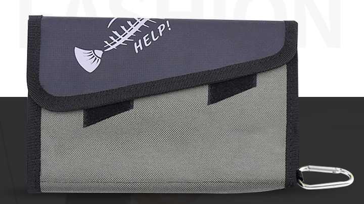Sac De Tacle De Pêche Imperméable 20x20x15cm - Organisateur Robuste Pour Appâts Et Accessoires