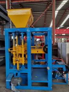 Factory <span class=keywords><strong>Outlet</strong></span>, pavimentadora de hormigón semiautomática, maquinaria para hacer ladrillos, máquina de bloques huecos para pequeñas empresas - Product Image 6