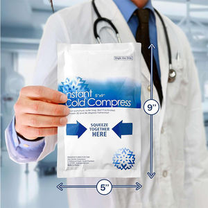 แผ่นประคบเย็นสำเร็จรูปแอมโมเนียมไนเตรตแบบใช้ครั้งเดียวสำหรับการบาดเจ็บจากการเล่นกีฬา - Product Image 2