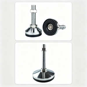 Pieds de nivellement pour meubles, lot de 8, pieds réglables en aluminium, insert à vis, anti-vibration, robustes, installation facile pour table et bureau - Product Image 3