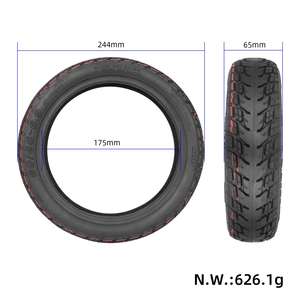 Neumático todoterreno sin cámara ULIP 60/65-6.9 para scooter eléctrico Ninebot Max G2 G65, neumático trasero de caucho con gel antipinchazos - Product Image 2