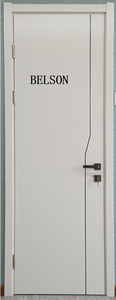 Huangshan Belson di alta qualità Prehung WPC impermeabile porta altro tipo interno persiana in <span class=keywords><strong>legno</strong></span> per la progettazione della casa - Product Image 3