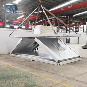 Rb Modular nhà sang trọng prefab văn phòng 2 3 phòng ngủ gấp ra điện thoại di động nhà nhỏ trại mở rộng có thể gập lại gấp container nhà - Product Image 2