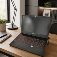 MSI GS63VR 7RF Intel Core I7-7700HQ GTX 1060 6GB Grafis Khusus 8GB DDR4 RAM 256GB SSD 15.6 Inci FHD Notebook Gaming