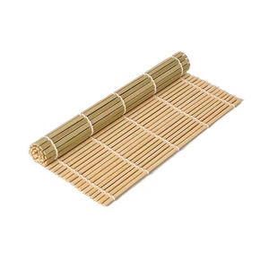 Tapis à rouler en bambou blanc et vert pour <span class=keywords><strong>sushi</strong></span>, de haute qualité, style feuille de bambou, <span class=keywords><strong>masago</strong></span> roe 27cm 24cm - Product Image 3