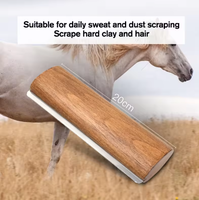 Outil de toilettage pour chevaux et chiens/chats de luxe, grattoir à sueur pour chevaux, brosse qui élimine en douceur les poils courts et longs, la fourrure et la saleté