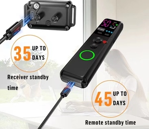 Wiederaufladbares IP67 Wasserdichtes ABS Fernbedienungs-Antibell-Hundetrainingshalsband mit Umweltfreundlichem Design und 300mAh Akku - Product Image 2