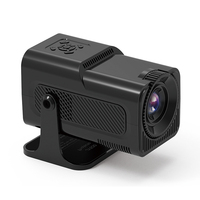 Projecteur Full HD 1920x1080 en gros, écran LCD 3 pouces, 300 lumens ANSI, Wi-Fi double bande, haut-parleur intégré pour cinéma maison et films en chambre